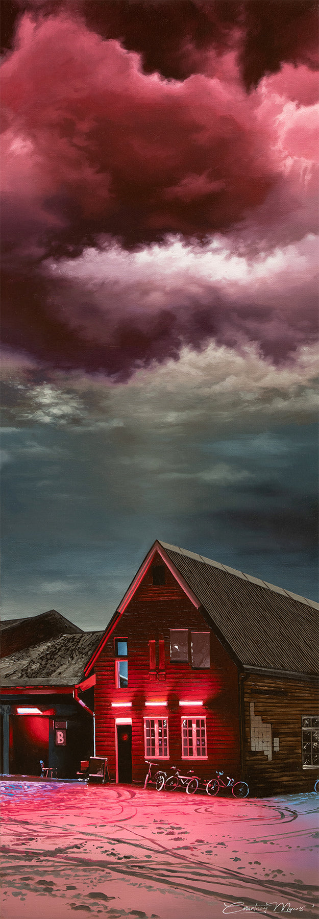 A Crimson Tempest Print