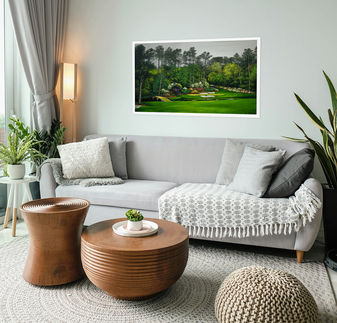 April in Augusta Print