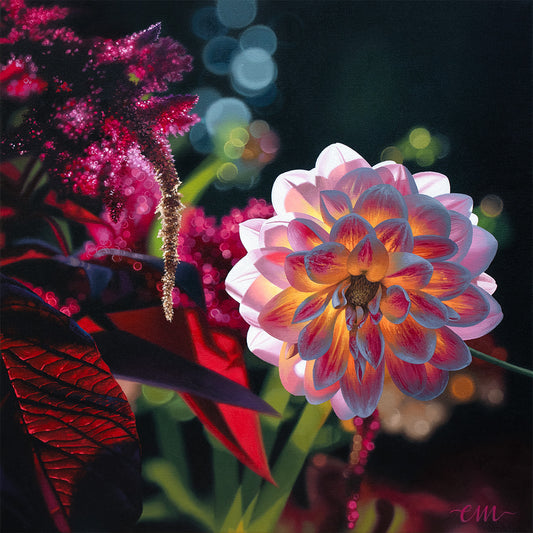 Dahlia Afterglow Print