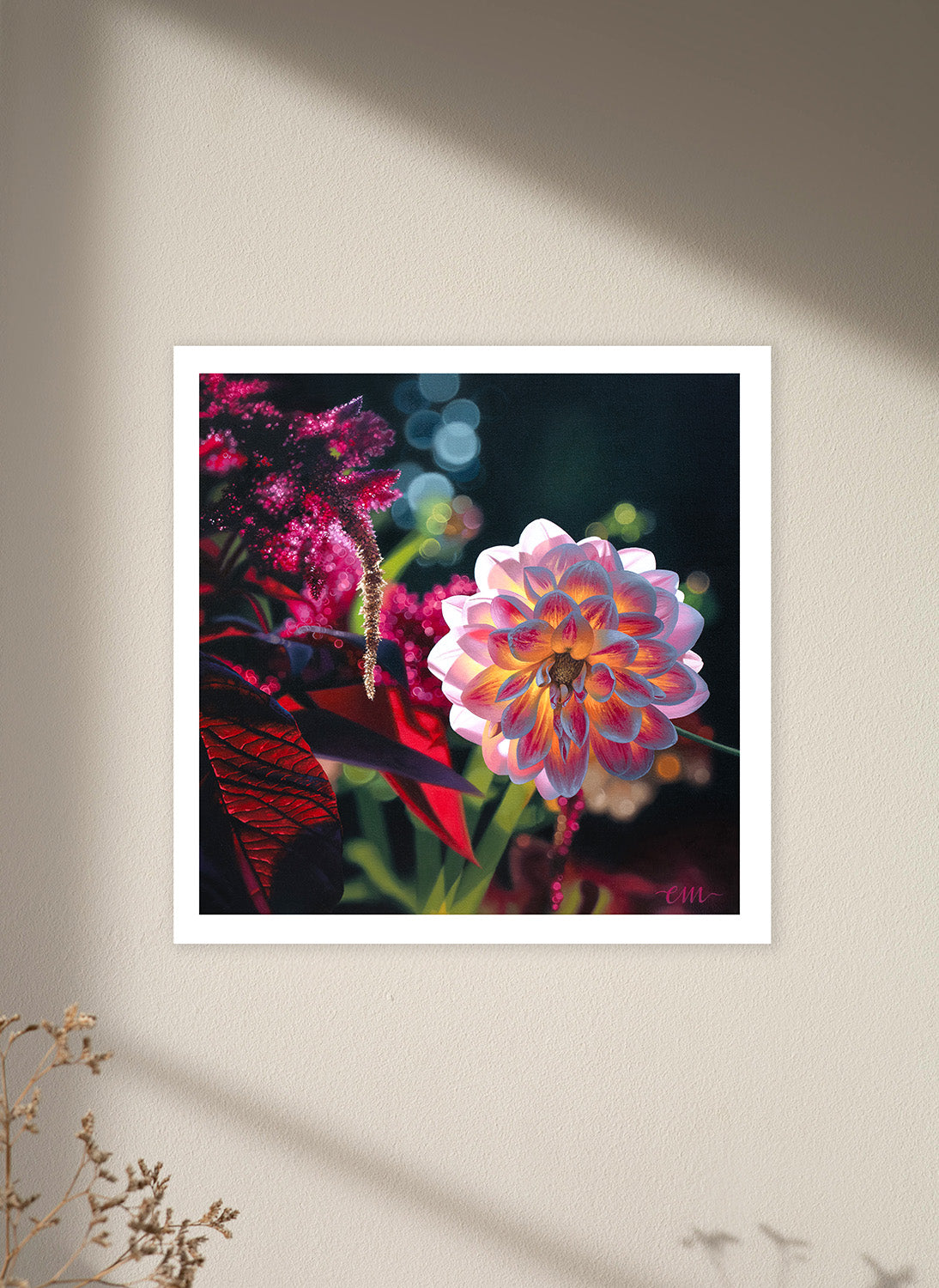 Dahlia Afterglow Print