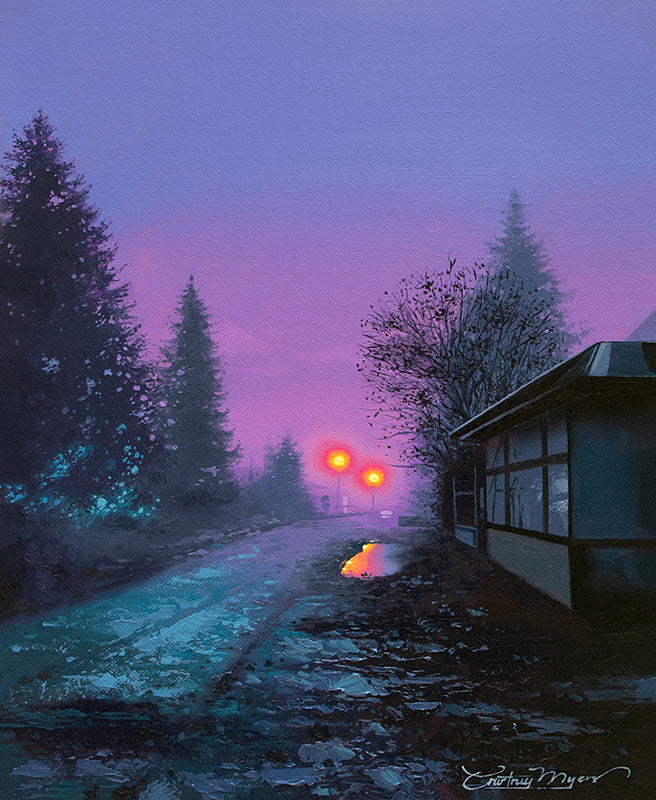 Lost in a Violet Twilight