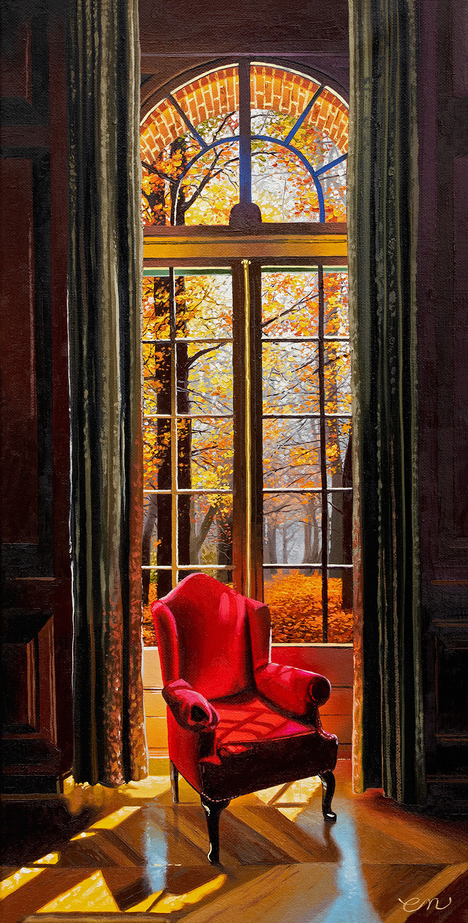 Once Upon An Autumn Day Print