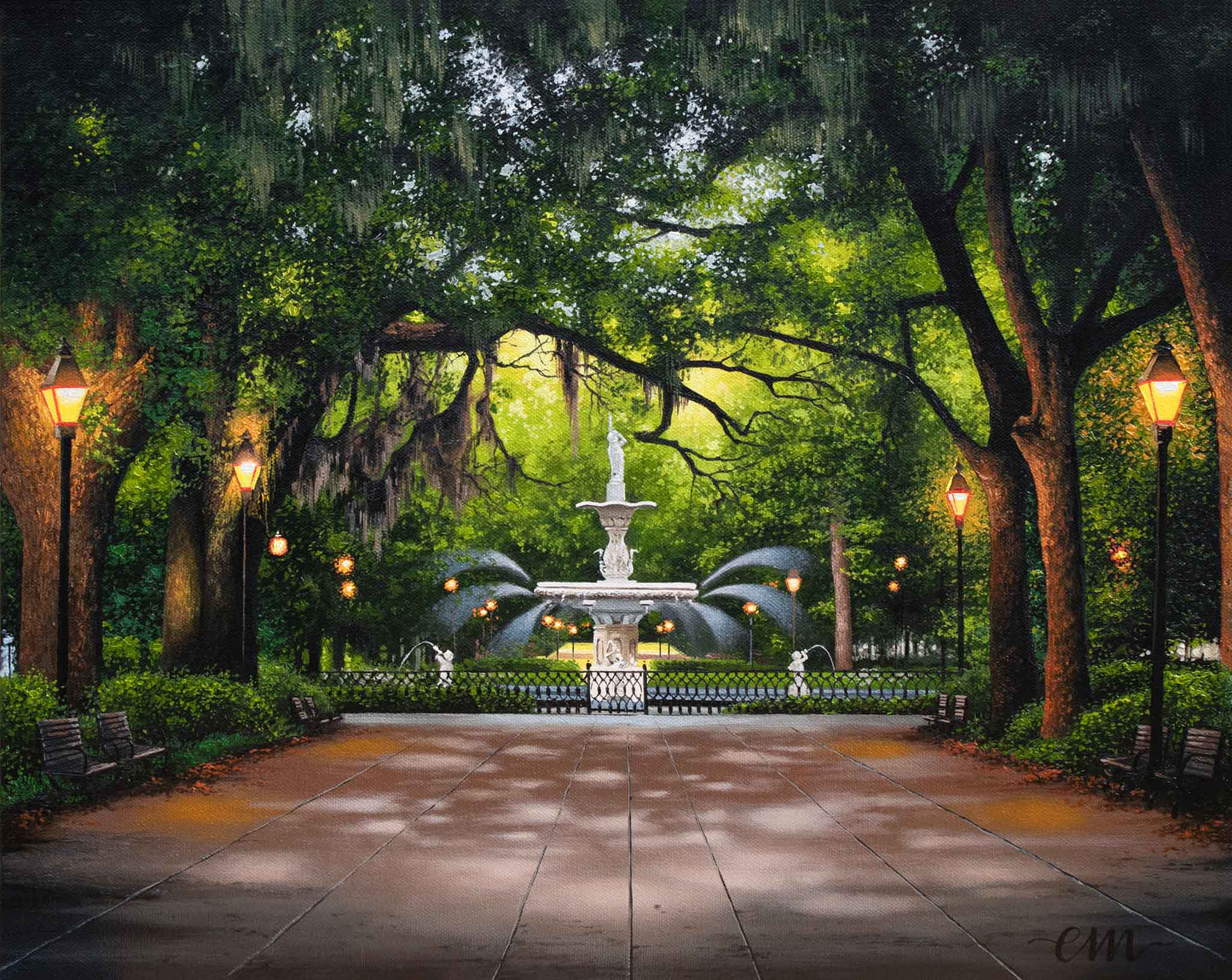 The Secret of Savannah Print